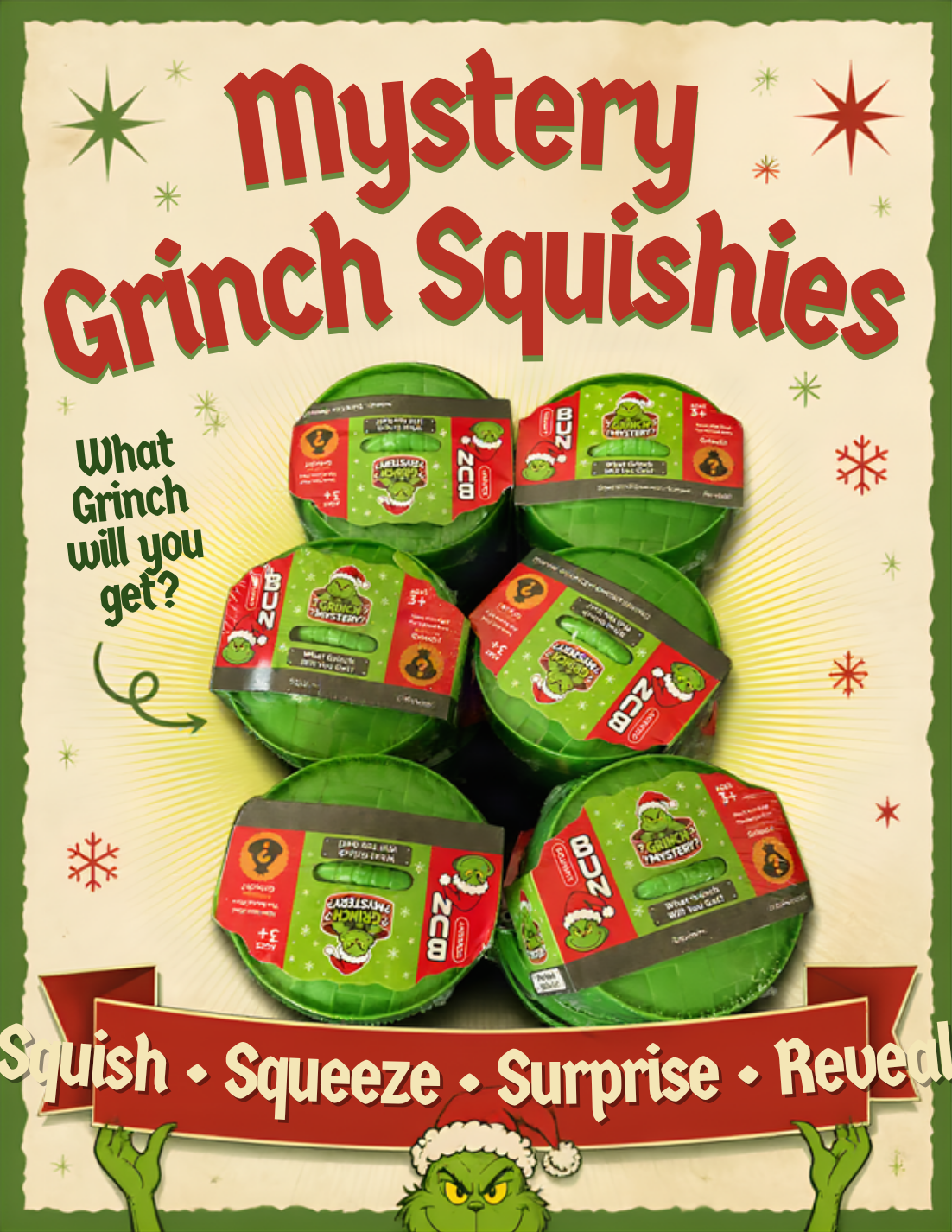 Grinch Squishy