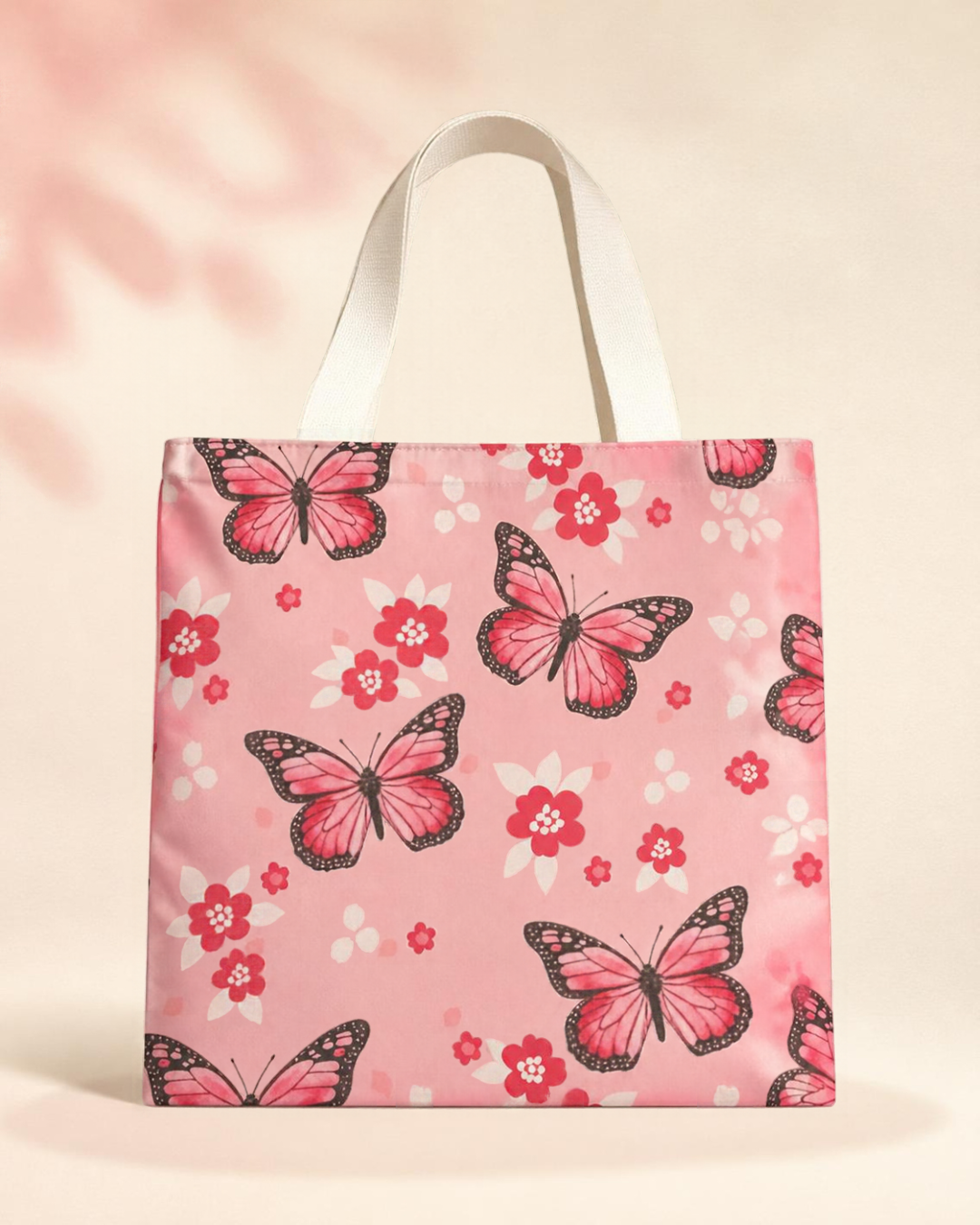 Butterfly Printed Tote Bags