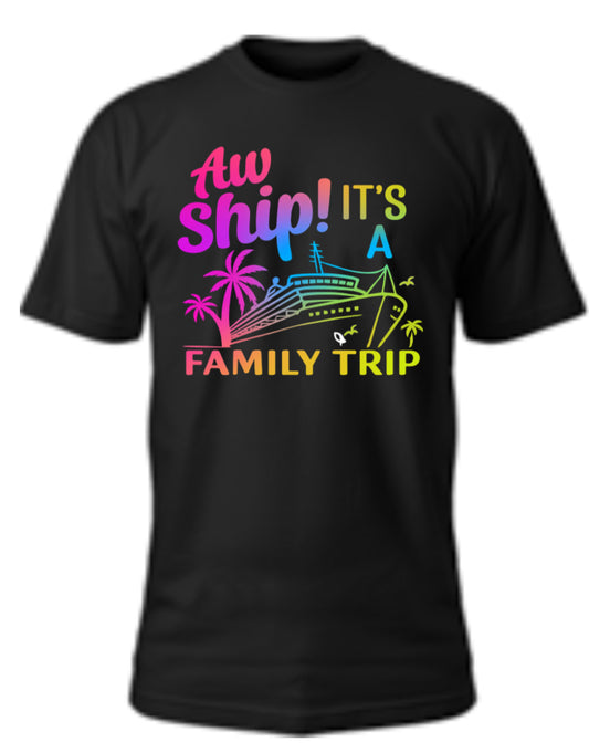 Custom Family Trip Tshirt