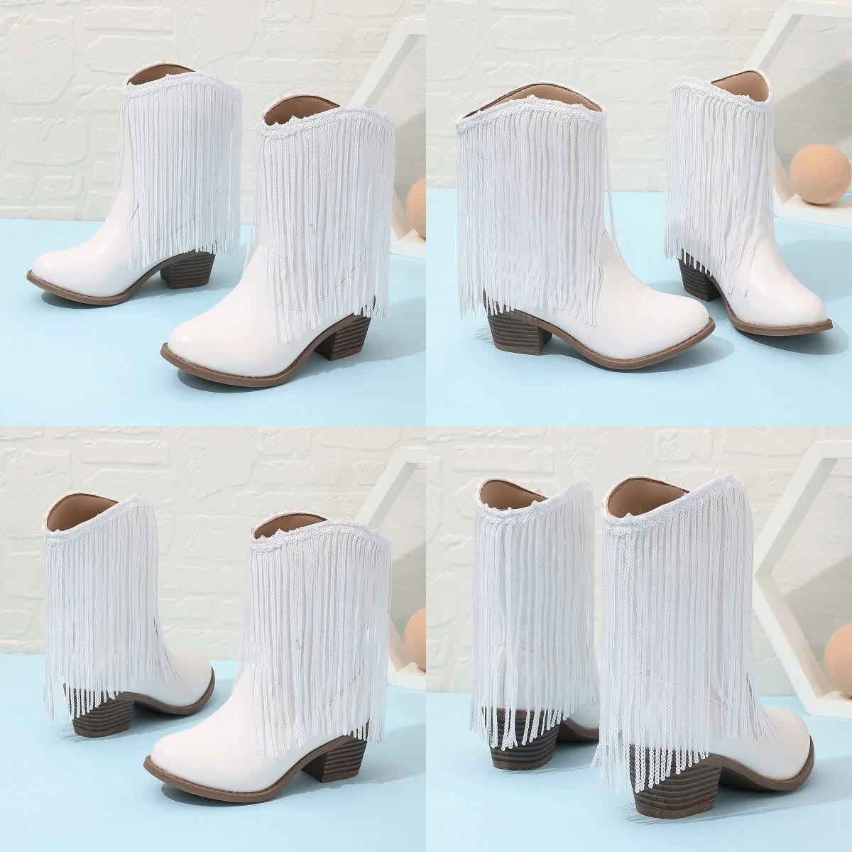 (PREORDER ONLY)-Girl’s Tassel Boots