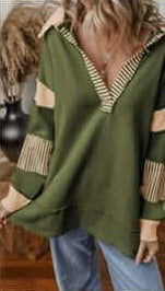 Green Haven Slouch Sweater